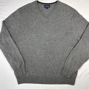 Allen Solly Sweater Mens XL Cashmere Pullover V Neck Lightweight Knit‎ Luxe